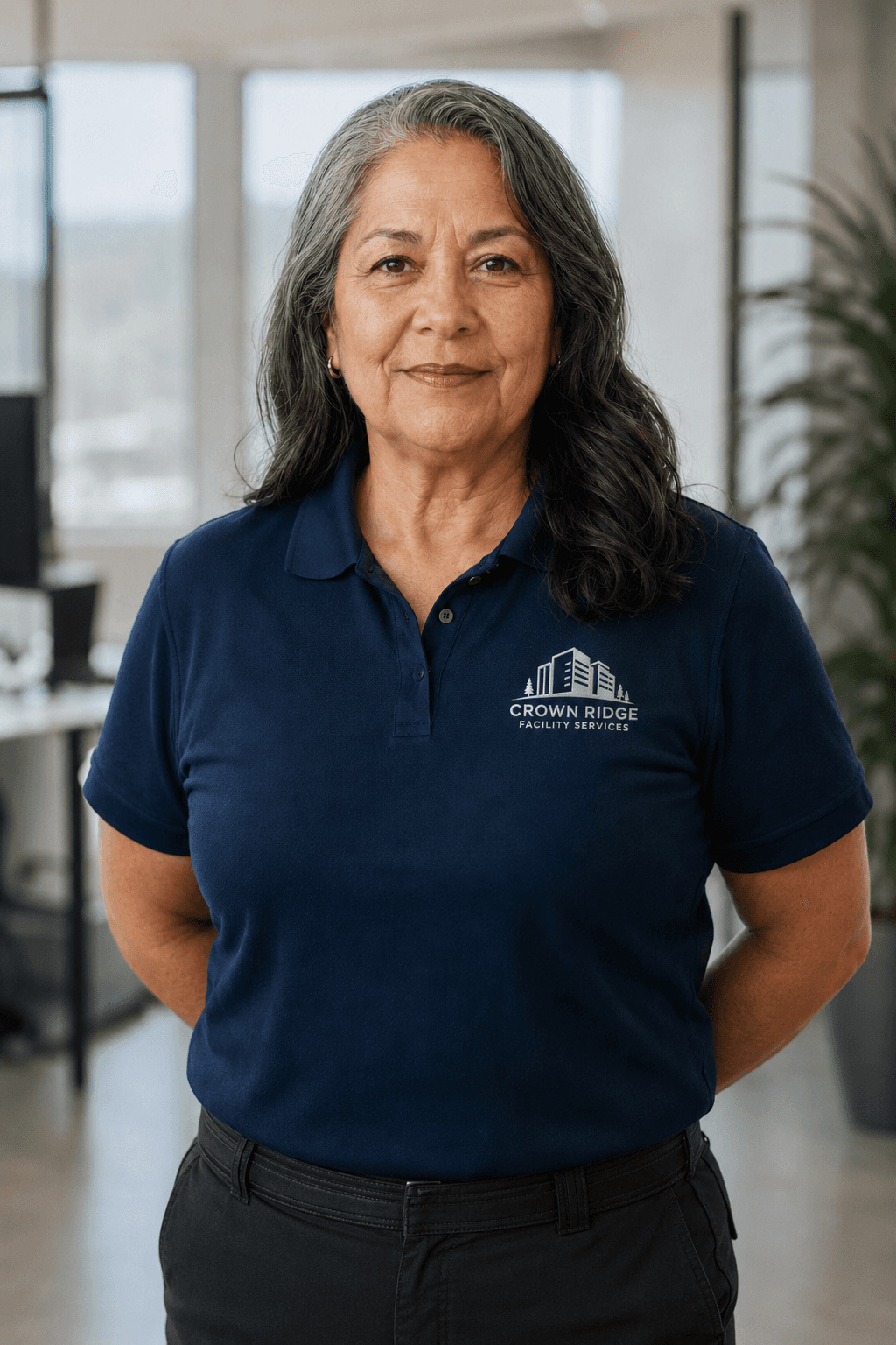 Crown Ridge Facility Services team lead ready to schedule your walkthrough
