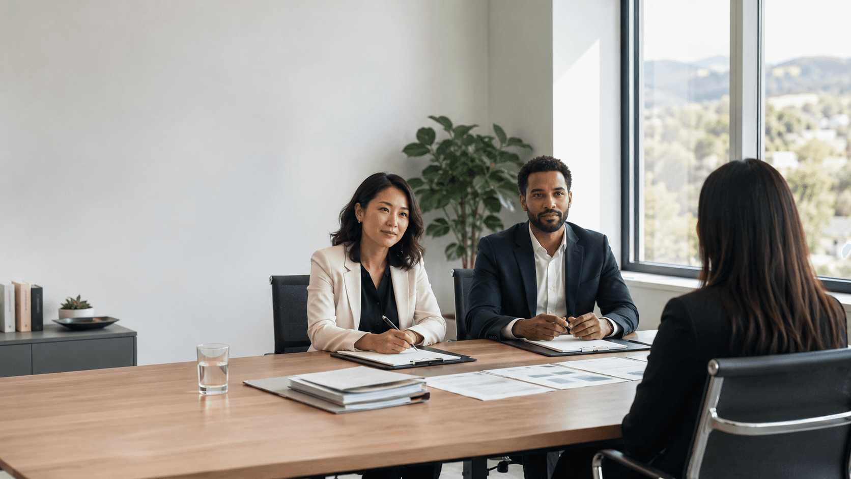 Crown Ridge Facility Services client consultation meeting