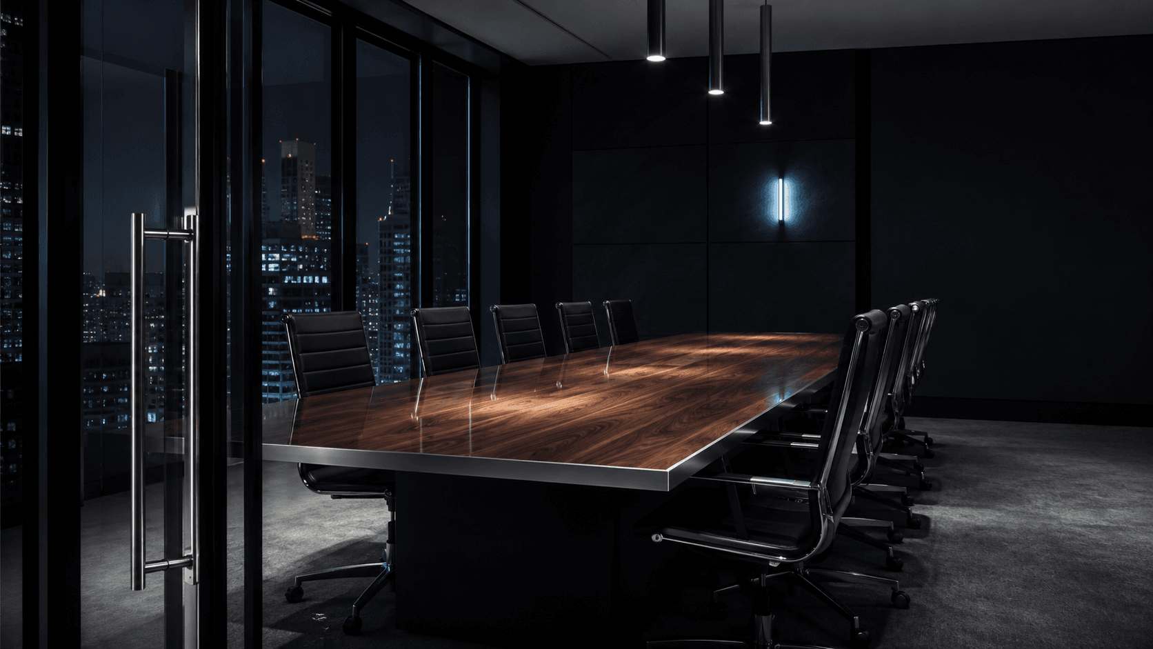 Premium law office maintained by Crown Ridge Facility Services after hours